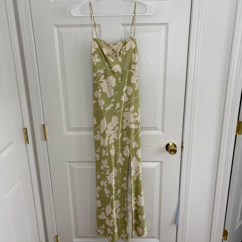 Abercrombie & Fitch Cowl-Back Dress with Slit